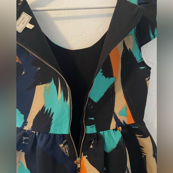 Anthropologie / Moulinette Soeurs / Multicolor Brushstroke Mini Dress - Picture 6 of 16